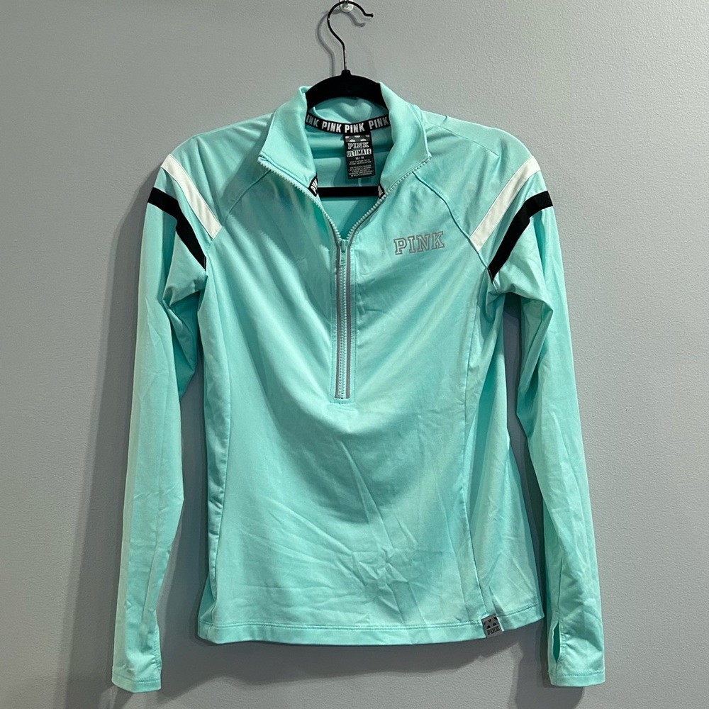 Victoria's Secret Aqua Long Sleeve Top